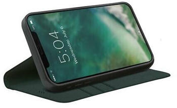 XQISIT Eco Wallet Selection Anti Bac (iPhone 12 Mini) Grün