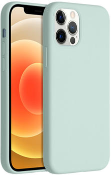 Accezz Apple iPhone 12 Pro,Apple iPhone 12 Hülle - Silikon - Accezz Soft Case/Backcover - Handyhülle Hellblau
