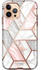 Supcase i-Blason Cosmo SP für iPhone 12 / 12 Pro Marmor-rosa