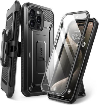 Supcase UB Pro SP für iPhone 15 Pro Schwarz