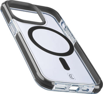 Cellular Line Sensation Guard (iPhone 14 Plus), Smartphone Hülle, Schwarz, Transparent