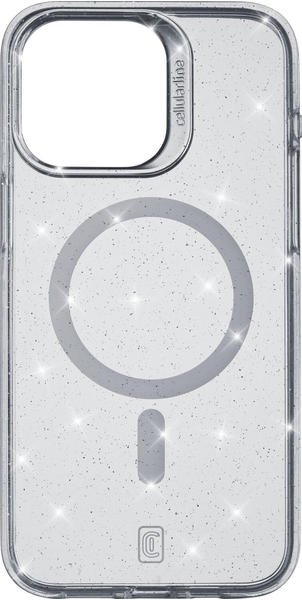Cellular Line SPARKMAGIPH15PRMT Sparkle MagSafe Case MAG Backcover Apple iPhone 15 Pro Max Transparent