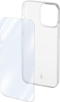 Cellular Line PROTKITIPH15MAXT Protection Kit Backcover Apple iPhone 15 Plus Transparent