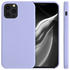kwmobile Apple iPhone 12/12 Pro - Handyhülle gummiert - Handy Case in Pastell Lavendel