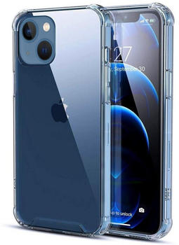 Coolgadget Handyhülle Anti Shock Rugged Case für Apple iPhone 13 6,1 Zoll, Slim Cover Kantenschutz Schutzhülle für iPhone 13 Hülle Transparent