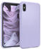 Eazy Case Schutzhülle kompatibel mit Apple iPhone XS Max , Hülle biologisch abbaubar, nachhaltigesCase mit Kameraschutz bestehend aus Pflazenfasern, Lila