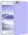 Eazy Case Silikon Hülle kompatibel mit Apple iPhone 6 / 6S, Slimcover mit Kameraschutz, Silikonhülle, Schutzhülle, Bumper, Handy Case, Hülle, Silicon Case, Lavendel Lila