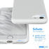 Eazy Case Silikon Hülle kompatibel mit Apple iPhone SE (2022/2020) / iPhone 8 / 7, Slimcover mit Kameraschutz, Silikonhülle, Schutzhülle, Bumper, Handy Case, Hülle, Silicon Case, Weiß
