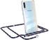Eazy Case Handykette kompatibel mit Samsung Galaxy A50 / A30s / A50s Kette, Handyhülle mit Umhängeband, Handykordel, Schutzhülle, Kette, Silikonhülle, Silikon Cover, Blau Camouflage