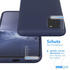 Eazy Case Silikon Hülle kompatibel mit Samsung Galaxy S20 / S20 5G, Slimcover mit Kameraschutz, Silikonhülle, Schutzhülle, Bumper, Handy Case, Hülle, Silicon Case, Nacht Blau