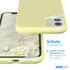 Eazy Case Silikon Hülle kompatibel mit Apple iPhone 11, Slimcover mit Kameraschutz, Silikonhülle, Schutzhülle, Bumper, Handy Case, Hülle, Silicon Case, Gelb