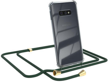 Eazy Case Handykette kompatibel mit Samsung Galaxy S10e Kette, Handyhülle mit Umhängeband, Handykordel, Schutzhülle, Kette, Silikonhülle, Silikon Cover, Grün