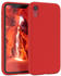 Eazy Case Silikon Hülle kompatibel mit Apple iPhone XR, Slimcover mit Kameraschutz, Silikonhülle, Schutzhülle, Bumper, Handy Case, Hülle, Silicon Case, Rot
