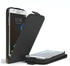 Eazy Case Hülle kompatibel mit Samsung Galaxy J5 (2016) Klapphülle, Handyhülle aufklappbar, Schutzhülle, Flipcover, Case vertikal klappbar, aus Kunstleder, Schwarz