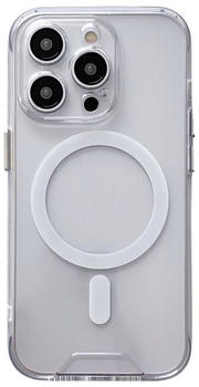 Wigento Handyhülle Für Apple iPhone 15 MagSafe Magnetic TPU Transparent Handy Hülle Etuis