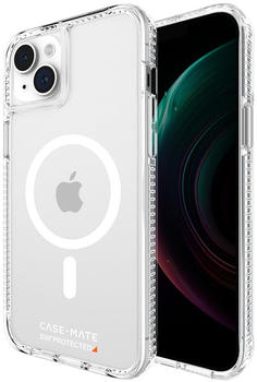 Case-mate Schutzhülle Ultra Tough D3O Clear MagSafe für Apple iPhone 15 Plus, Transparent