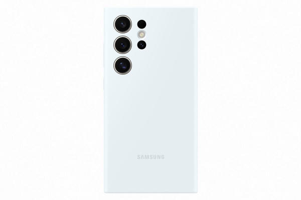 Samsung Silicone Case (Galaxy S24 Ultra) White