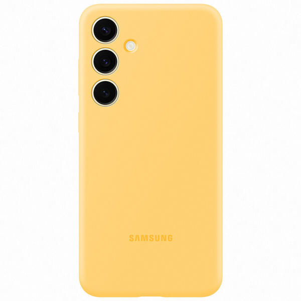 Samsung Silicone Case (Galaxy S24+) Yellow