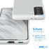 Eazy Case Premium Silikon Handyhülle kompatibel mit Samsung Galaxy S21 5G, Slimcover mit Kameraschutz und Innenfutter, Silikonhülle, Schutzhülle, Bumper, Handy Case, Hülle, Softcase, Weiß