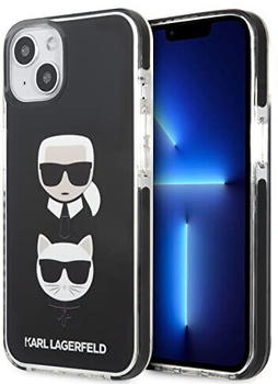 Karl Lagerfeld KLHCP13MTPE2TK iPhone 13 6,1" hardcase czarny/black Karl&Choupette Head (iPhone 13)
