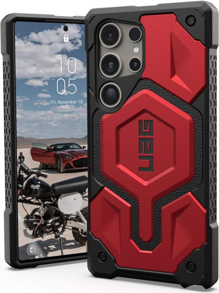 Urban Armor Gear Monarch Case (Galaxy S24 Ultra) Crimson