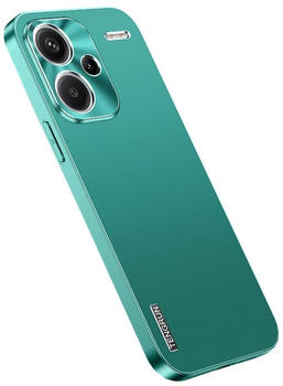 Wigento 97856 Für Xiaomi Redmi Note 13 Pro Plus Feinmattes Metall Design Hülle Grün