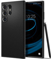 Spigen Liquid Air H&uuml;lle f&uuml;r Samsung Galaxy S24 Ultra - Matt Schwarz
