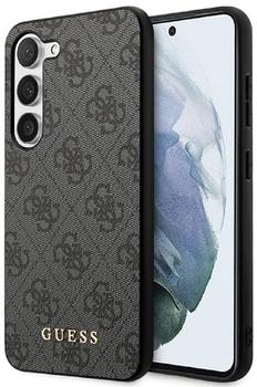 Guess GUHCS24MG4GFGR Hülle für S24+ S926 Schwarz hardcase 4G Metal Gold Logo
