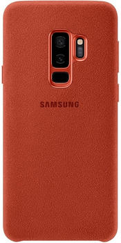 Samsung Alcantara Cover (Galaxy S9+) rot