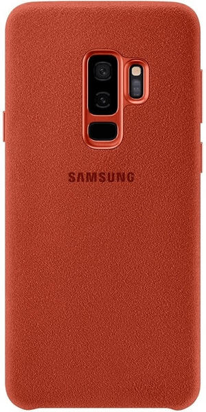 Samsung Alcantara Cover (Galaxy S9+) rot