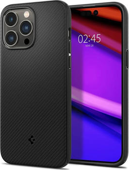 Spigen Schutzh&uuml;lle Mag Armor mit MagSafe f&uuml;r iPhone 14 Pro Max, Schwarz