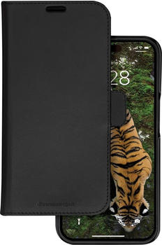 19twenty8 Lynge Leder-Schutzhülle für iPhone 15 Schwarz