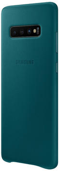 Samsung Leather Backcover (Galaxy S10+) grün