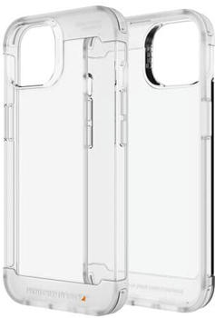 ZAGG Zagg Havana D30 Protective Case compatible with Apple iPhone 13, Slim, Shockproof, Scratch-Resistant, Maximum Impact, Wireless Charging, MagSafe, (Transparent)