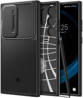 Spigen ACS07313, Spigen Optik Armor - black - Samsung Galaxy S24 Ultra