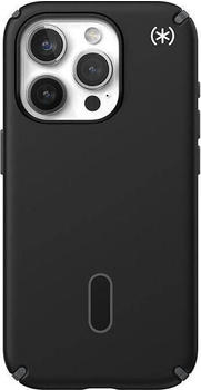 Speck Schutzhülle Presidio2 Pro ClickLock MagSafe für Apple iPhone 15 Pro, Schwarz und Grau