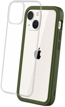 Rhinoshield Modulares Case kompatibel mit [iPhone 13 Mini] | Mod NX - Anpassbare & stoßdämpfende Schutzhülle im schlanken Design - 3.5 Meter Fallschutz - Camo Grün