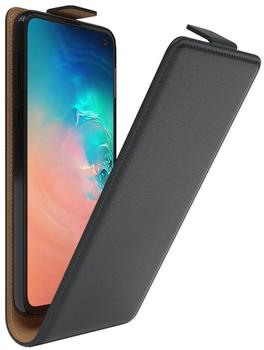 Eazy Case Hülle kompatibel mit Samsung Galaxy S10e Flip Cover zum Aufklappen, Handyhülle aufklappbar, Schutzhülle, Flipcover, Flipcase, Flipstyle Case vertikal klappbar, aus Kunstleder, Schwarz Eazy Case Hülle kompatibel mit Samsung Galaxy S10e Flip Cover zum Aufklappen, Handyhülle aufklappbar, Schutzhülle, Flipcover, Flipcase, Flipstyle Case vertikal klappbar, aus Kunstleder, Schwarz
