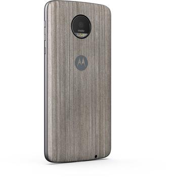 Motorola Moto Mods Style Shell (Moto Z) silver oak wood