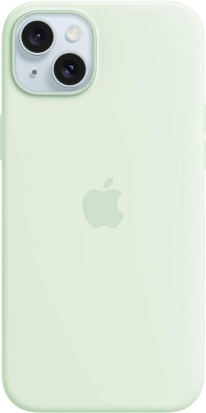 Apple Silikon Case mit MagSafe (iPhone 15 Plus) Blassmint