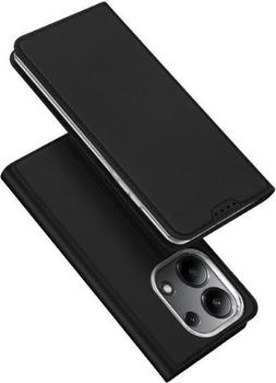 Dux Ducis Case Skin Pro Series Bookcover (Redmi Note 13 4G) Schwarz