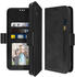 Avizar Vivo Y55 5G Klapphülle mit Portemonnaie, integrierte Standfunktion – Schwarz