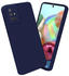 Cadorabo Hülle für Samsung Galaxy A71 4G Schutz Hülle in Blau TPU Silikon Etui Case Handyhülle