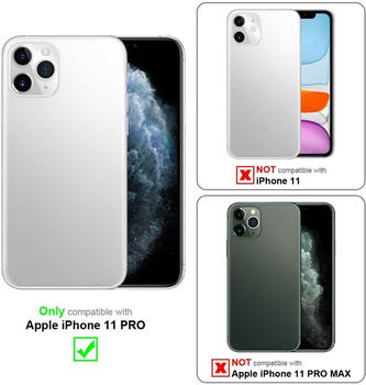 Cadorabo Hülle für Apple iPhone 11 PRO Schutz Hülle in Orange TPU Silikon Etui Case Handyhülle Cadorabo Hülle für Apple iPhone 11 PRO Schutz Hülle in Orange TPU Silikon Etui Case Handyhülle