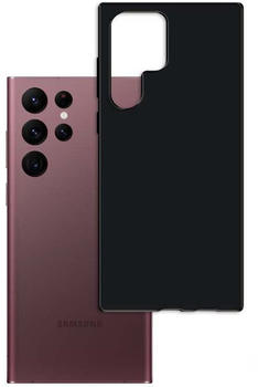 3mk Schutzhülle Matt Case für Galaxy S23 Ultra, Schwarz