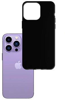 3mk Schutzhülle Matt Case für iPhone 14 Pro, Schwarz