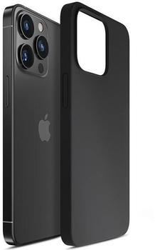 3mk Schutzhülle Silicone Case für iPhone 13 Pro Max, Schwarz