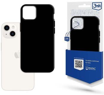 3mk Schutzhülle Matt Case für Apple iPhone 15, Schwarz