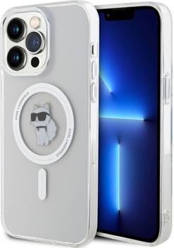 Karl Lagerfeld IML Choupette MagSafe Back Cover für iPhone 15 Pro Max transparent