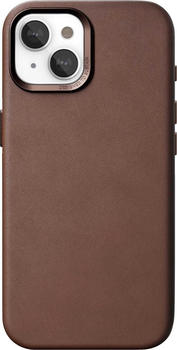 Woodcessories Bio Leather Case MagSafe for Apple iPhone 15 Brown [ECO726]